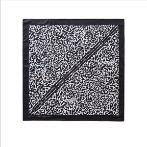 LITA by Ciara Silk and Cotton blend Cheetah print scarf
